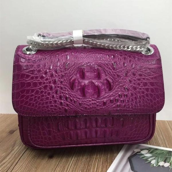 evening bags authentic real crocodile skin lady purple purse women's messenger bag genuine alligator leather female single cross should
evening bags authentic real crocodile skin lady purple purse women's messenger bag genuine alligator leather female single cross should