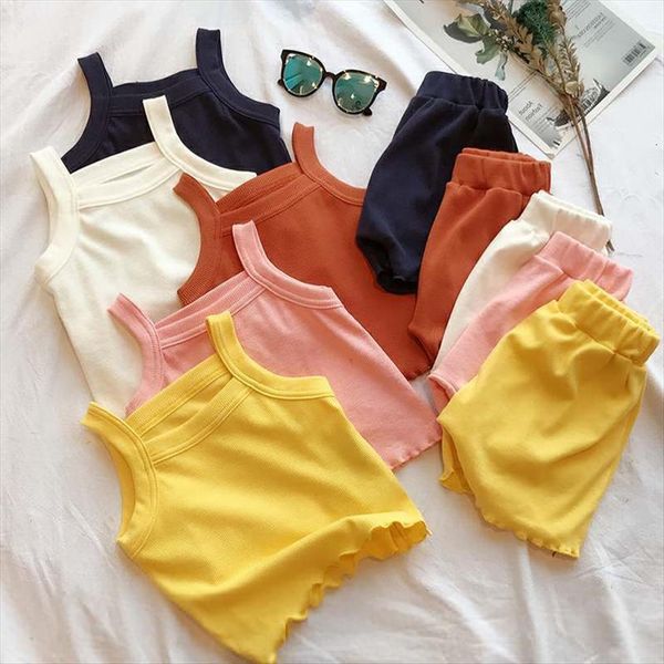 girls set vest and shorts summer childrens clothing korean clothes toddler boys, White
girls set vest and shorts summer childrens clothing korean clothes toddler boys, White