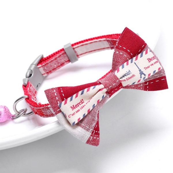 cat collars & leads collar bowknot puppy with bell chihuahua adjustable safety buckle wedding cats bow tie pets accessories
cat collars & leads collar bowknot puppy with bell chihuahua adjustable safety buckle wedding cats bow tie pets accessories
