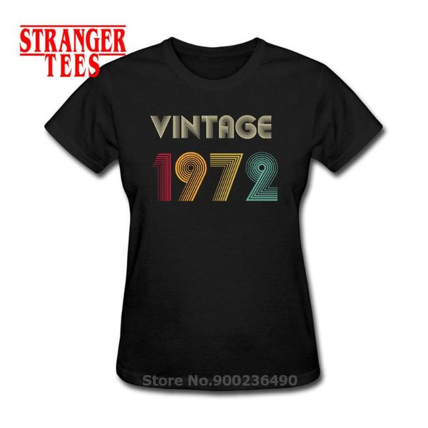 women's t-shirt fashion short sleeve tshirt vintage 1972 t shirt 47th birthday gift for women and man wife husband mom tee, White
women's t-shirt fashion short sleeve tshirt vintage 1972 t shirt 47th birthday gift for women and man wife husband mom tee, White