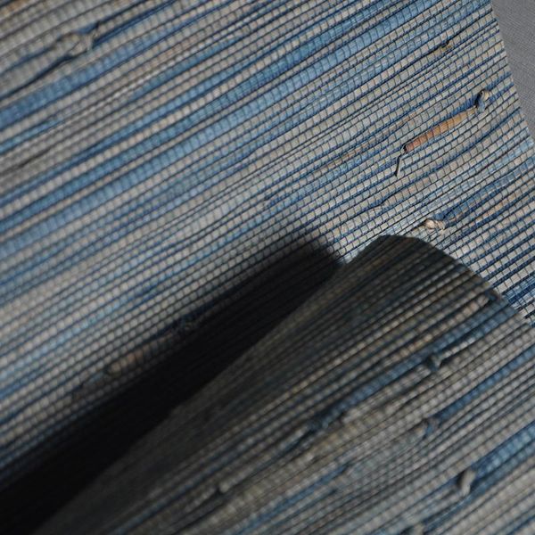 blue wallpaper grasscloth wallpapers designs for home decoration