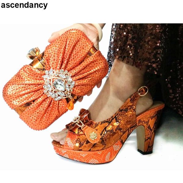 dress shoes latest design african party shoe with bag set decorated rhinestone italian women wedding and block heel, Black
dress shoes latest design african party shoe with bag set decorated rhinestone italian women wedding and block heel, Black