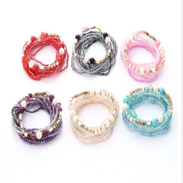 korean fashion handmade multi layer braided hand pearl crystal new versatile bracelet for women, Black
korean fashion handmade multi layer braided hand pearl crystal new versatile bracelet for women, Black