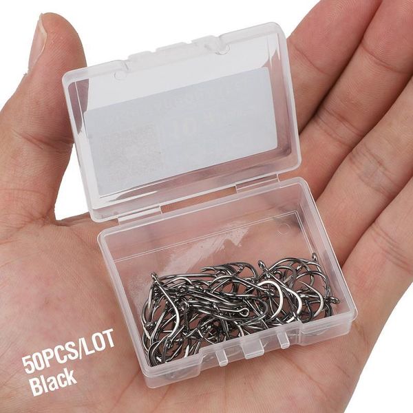 fishing hooks 50 pieces of fish with barbed gear outdoor entertainment metal is durable various specifications
fishing hooks 50 pieces of fish with barbed gear outdoor entertainment metal is durable various specifications
