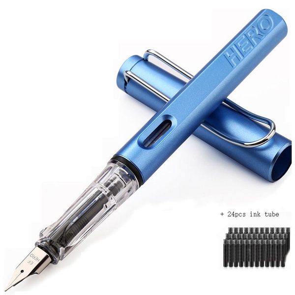 special fountain pen for positive posture writing calligraphy practice iridium dual use ink 1pc and 24pcs sacs pens
special fountain pen for positive posture writing calligraphy practice iridium dual use ink 1pc and 24pcs sacs pens