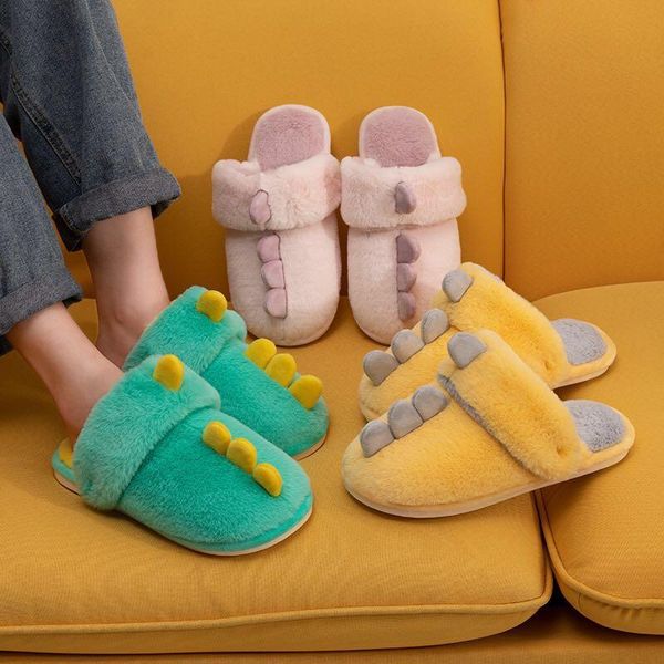 small dinosaur cotton slippers winter indoor home with lovely warm shoes soft sole anti slip, Black
small dinosaur cotton slippers winter indoor home with lovely warm shoes soft sole anti slip, Black
