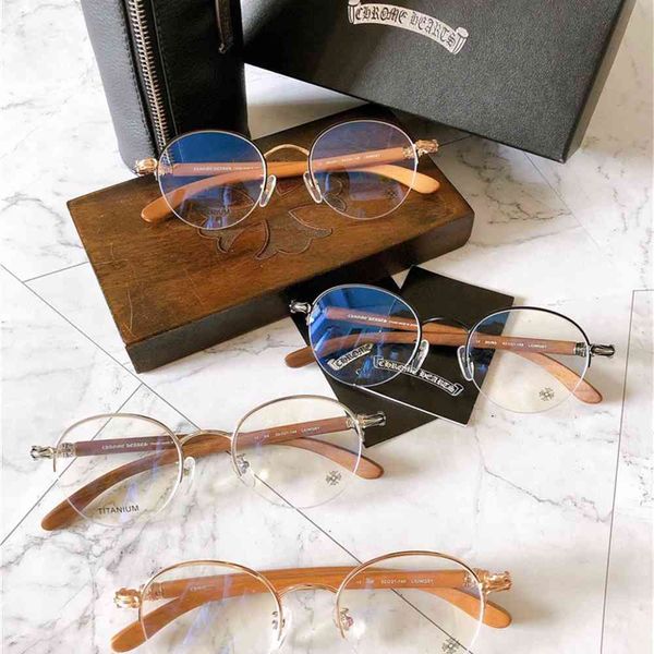 80% off store online 2021 new half frame round flat lens crow eye glasses wood leg blue light proof, White;black
80% off store online 2021 new half frame round flat lens crow eye glasses wood leg blue light proof, White;black