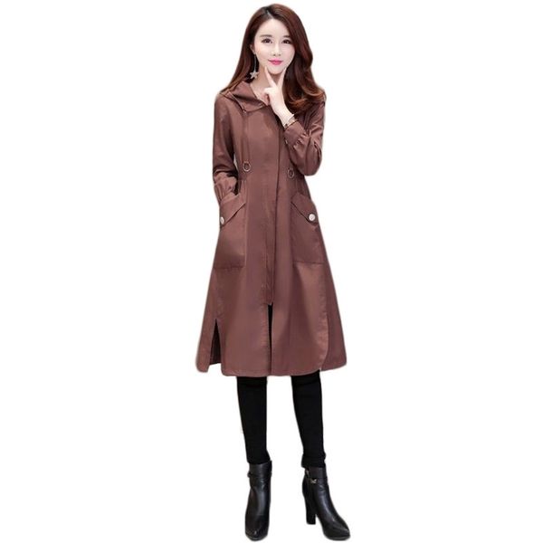 trench coat women coffee red 8 colors -3xl plus size hooded windbreaker spring autumn korean slim long thin lr849 210531, Tan;black
trench coat women coffee red 8 colors -3xl plus size hooded windbreaker spring autumn korean slim long thin lr849 210531, Tan;black