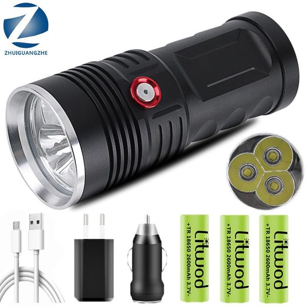 other led lighting ultra bright 3 xhp50 super powerful mode 4pcs rechargeable 18650 battery torch usb lamp linterna bulbs lantern
other led lighting ultra bright 3 xhp50 super powerful mode 4pcs rechargeable 18650 battery torch usb lamp linterna bulbs lantern
