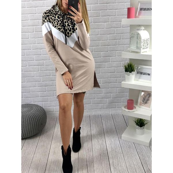 casual dresses leopard hooded dress women vestidos autumn long sleeve patchwork split female clothes sportwear vintage sj4936c, Black;gray
casual dresses leopard hooded dress women vestidos autumn long sleeve patchwork split female clothes sportwear vintage sj4936c, Black;gray