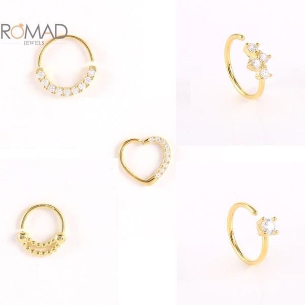 hoop & huggie romad 1pcs 925 sterling silver pierced earrings body piercing jewelry for women simple star c-shaped heart diamond, Golden;silver
hoop & huggie romad 1pcs 925 sterling silver pierced earrings body piercing jewelry for women simple star c-shaped heart diamond, Golden;silver
