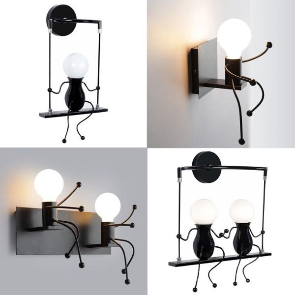 wall lamps humanoid creative led light indoor lamp modern sconce art decor iron e27 for bedroom children room kitchen
wall lamps humanoid creative led light indoor lamp modern sconce art decor iron e27 for bedroom children room kitchen