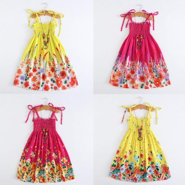 girl's dresses summer girl princess dress 2021 toddler kids girls baby floral bohemian beach straps children clothes casual outfits, Red;yellow
girl's dresses summer girl princess dress 2021 toddler kids girls baby floral bohemian beach straps children clothes casual outfits, Red;yellow