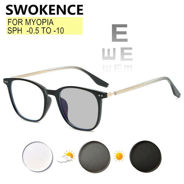 sunglasses swokence anti blue ray pochromic myopia glasses prescription -0.5 to -10 women men tr90 frame nearsighted astigmatism f219, White;black
sunglasses swokence anti blue ray pochromic myopia glasses prescription -0.5 to -10 women men tr90 frame nearsighted astigmatism f219, White;black