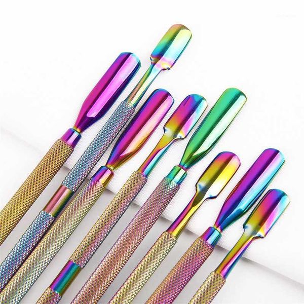 rainbow stainless steel double nail cuticle thruster tweezers file uv gel polish removal manicure care cleaning tool1
rainbow stainless steel double nail cuticle thruster tweezers file uv gel polish removal manicure care cleaning tool1