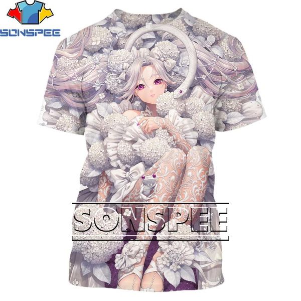 men's t-shirts sonspee anime girl t-shirt print men women fun shortsleeved o-neck white tee casual fashion clothing 2021 summer tsh, White;black
men's t-shirts sonspee anime girl t-shirt print men women fun shortsleeved o-neck white tee casual fashion clothing 2021 summer tsh, White;black