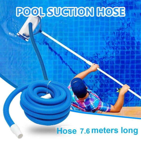 7.6m length 38mm vacuum cleaner thread hose inground swimming pool suction replacement pipe accessories
7.6m length 38mm vacuum cleaner thread hose inground swimming pool suction replacement pipe accessories
