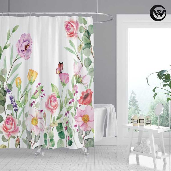shower curtains eco friendly printing colorful flower butterfly waterproof bathroom curtain, mildew resistant 3d plants curtain/
shower curtains eco friendly printing colorful flower butterfly waterproof bathroom curtain, mildew resistant 3d plants curtain/