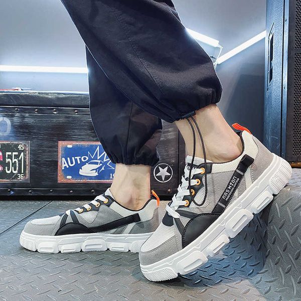 2021 autumn men's shoes korean fashion sports casual breathable lace up color blocking board
2021 autumn men's shoes korean fashion sports casual breathable lace up color blocking board