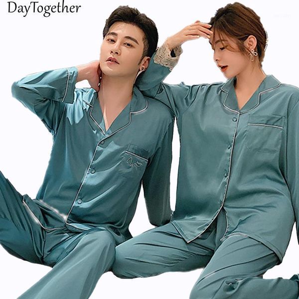the pure color pajamas for men and women fashion paragraphs thin fresh leisure wear long sleeve lovers suit leisurewear men's sleepwear, Black;brown
the pure color pajamas for men and women fashion paragraphs thin fresh leisure wear long sleeve lovers suit leisurewear men's sleepwear, Black;brown
