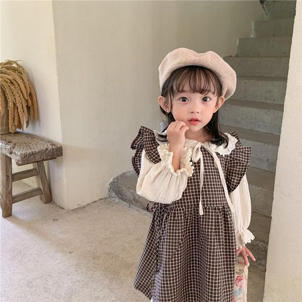 girl's dresses girl dress kids baby party evening gown 2021 2pcs warm plus velvet thicken winter autumn princess cotton children clothi, Red;yellow
girl's dresses girl dress kids baby party evening gown 2021 2pcs warm plus velvet thicken winter autumn princess cotton children clothi, Red;yellow