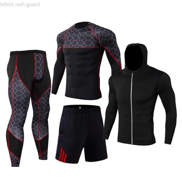gym clothing men's sports compression underwear tights gyms workout running 4pcs/set for men fitness red bar gray grid tracksuits, White;black
gym clothing men's sports compression underwear tights gyms workout running 4pcs/set for men fitness red bar gray grid tracksuits, White;black