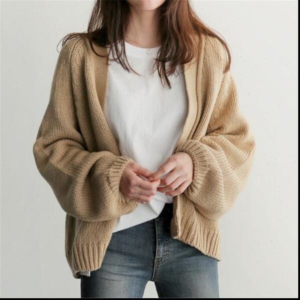 autumn fashion korean chic womens sweaters style lazy loose short knitted cardigan student coat for, White;black
autumn fashion korean chic womens sweaters style lazy loose short knitted cardigan student coat for, White;black