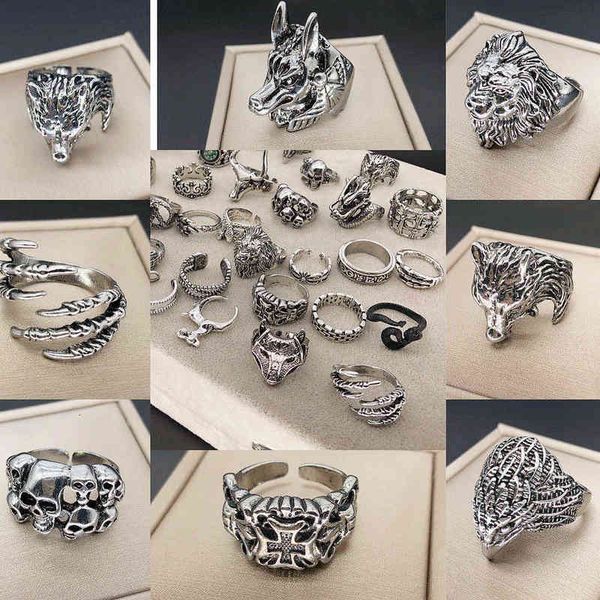 dominee fashion men skeleton dragon punk single personality boys ring jewelry, Silver
dominee fashion men skeleton dragon punk single personality boys ring jewelry, Silver