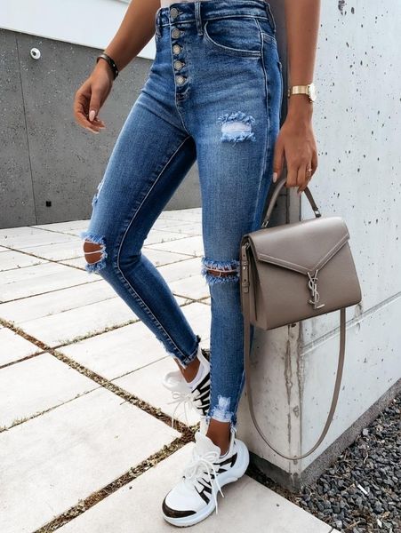women's jeans deep blue hole tassel button high waist slim small feet pants women casual softener fit 2021 fashion
women's jeans deep blue hole tassel button high waist slim small feet pants women casual softener fit 2021 fashion