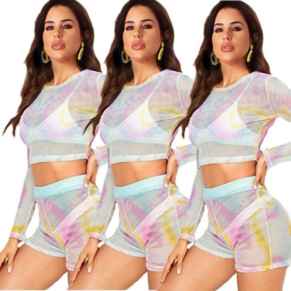 women's jumpsuits & rompers club outfits tie dye set women summer 2021 mesh sheer long sleeve crop and short 2 piece transparent tw, Black;white
women's jumpsuits & rompers club outfits tie dye set women summer 2021 mesh sheer long sleeve crop and short 2 piece transparent tw, Black;white