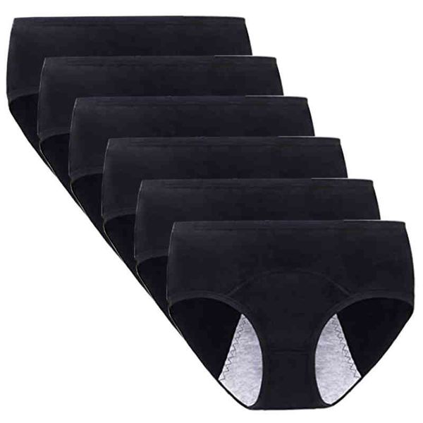 6 pcs menstrual panties women cotton leak proof period briefs lingerie ma'am comfortable physiological underwear, Red;black
6 pcs menstrual panties women cotton leak proof period briefs lingerie ma'am comfortable physiological underwear, Red;black