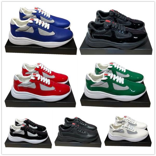 designer shoes casual luxury america's cup and sneakers fashion mens nylon men patent leather shoe lwcba, Black
designer shoes casual luxury america's cup and sneakers fashion mens nylon men patent leather shoe lwcba, Black