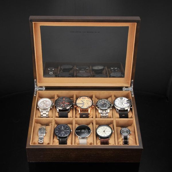 watch boxes & cases men home wooden box 10 slots fashion organizer storage 200910-04, Black;blue
watch boxes & cases men home wooden box 10 slots fashion organizer storage 200910-04, Black;blue