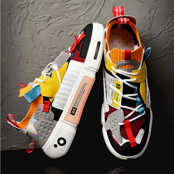 fashion design colorful stitching platform casual sneaker for men sneakers breathable mesh sock men trainers shoes casual
fashion design colorful stitching platform casual sneaker for men sneakers breathable mesh sock men trainers shoes casual