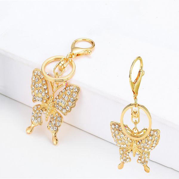 fashion crystal butterfly keychains zinc alloy rhinestone key chain rings women men car bag charm pendant keyring christmas gift, Slivery;golden
fashion crystal butterfly keychains zinc alloy rhinestone key chain rings women men car bag charm pendant keyring christmas gift, Slivery;golden