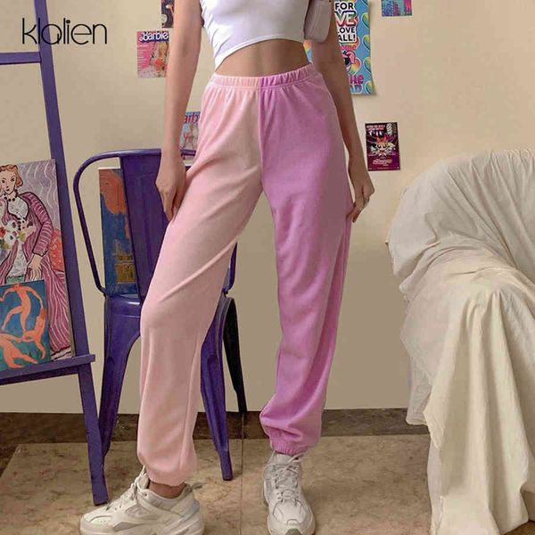 pants casual sport waist loose patchwork trousers spring summer high street simple purple pink wide leg pants women, Black;white
pants casual sport waist loose patchwork trousers spring summer high street simple purple pink wide leg pants women, Black;white