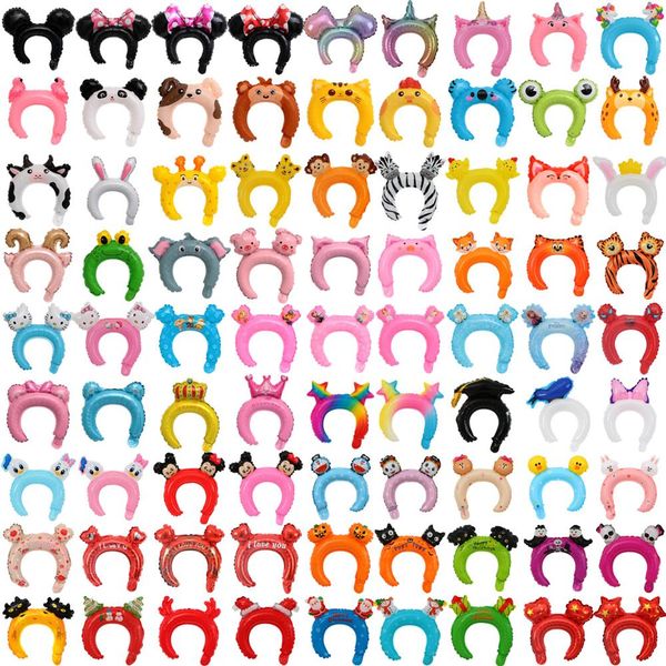 100pcs/set cartoon animal hair hoop balloon pink unicorn crown aluminum film headband balloon kids toy birthday party decoration
100pcs/set cartoon animal hair hoop balloon pink unicorn crown aluminum film headband balloon kids toy birthday party decoration