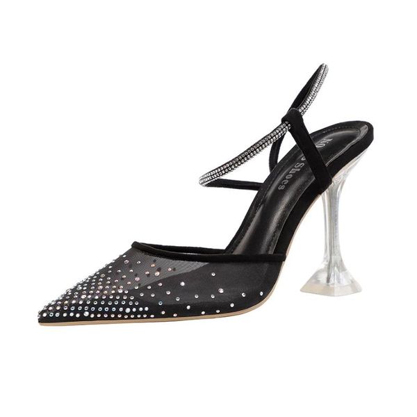 dress shoes 2021 women high heels summer single pointed pumps strap party female fashion brand ladies, Black
dress shoes 2021 women high heels summer single pointed pumps strap party female fashion brand ladies, Black