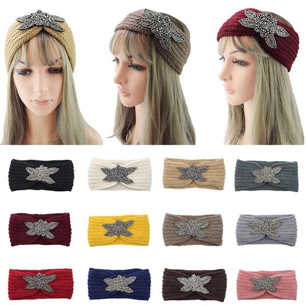 hair accessories simple rhinestone four-leaf women's headband winter geometric wool warm knitted hairband
hair accessories simple rhinestone four-leaf women's headband winter geometric wool warm knitted hairband