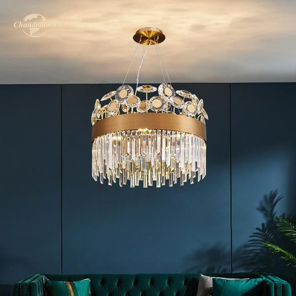 chandeliers modern crystal luxury led round rectangle lustre indoor lamp for living room bedroom dining villa kitchen
chandeliers modern crystal luxury led round rectangle lustre indoor lamp for living room bedroom dining villa kitchen
