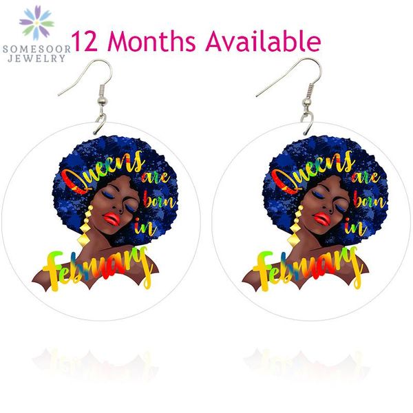 dangle & chandelier somesoor printed vintage afro queen birthdays design african wooden drop earrings 12 months available for black women gi, Silver
dangle & chandelier somesoor printed vintage afro queen birthdays design african wooden drop earrings 12 months available for black women gi, Silver