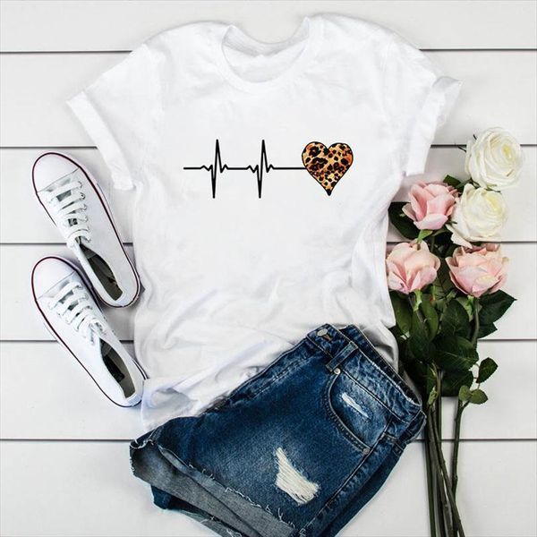 90s girl korean version men t shirt o neck short sleeve fashion tee and women leopard graphics love shape print, White;black
90s girl korean version men t shirt o neck short sleeve fashion tee and women leopard graphics love shape print, White;black