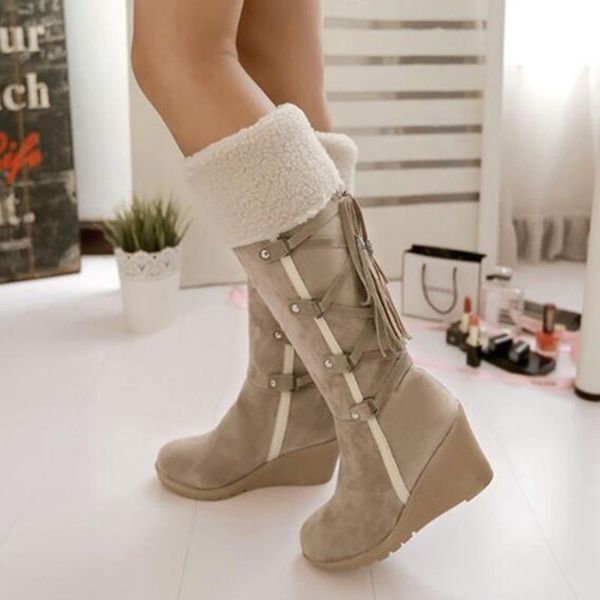 boots for women plus size wedges shoes snow fashion autumn winter lace up long warm booties cotton knee-hign d922#, Black
boots for women plus size wedges shoes snow fashion autumn winter lace up long warm booties cotton knee-hign d922#, Black