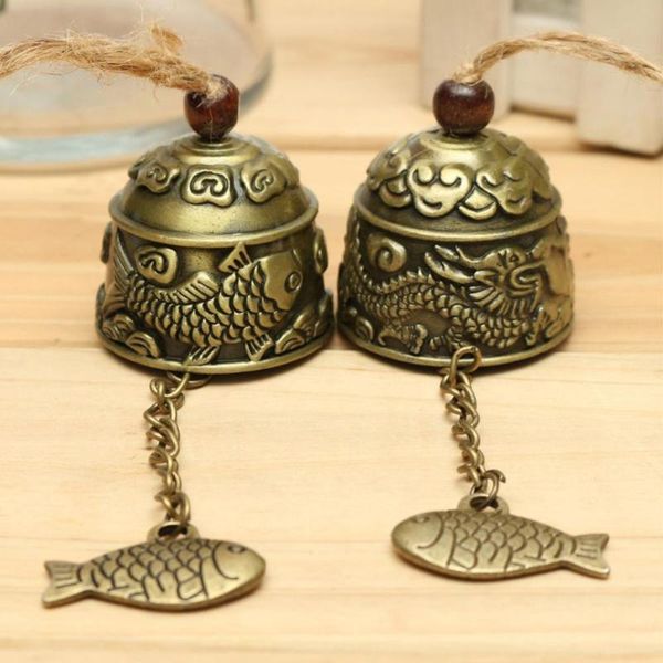 decorative objects & figurines chinese style oriental mystery flavor bronze dragon/fish feng shui bell blessing good luck fortune hanging wi
decorative objects & figurines chinese style oriental mystery flavor bronze dragon/fish feng shui bell blessing good luck fortune hanging wi