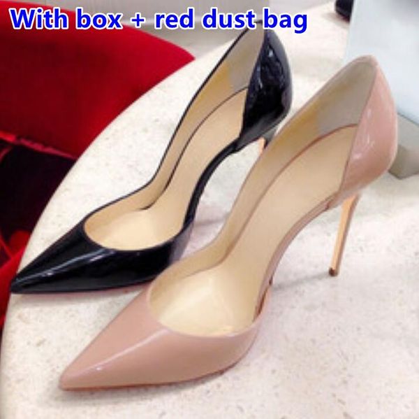 sandals luxury high heel women shoes 8cm 10cm 12cm red wedding black / nude patent leather pointed toe for 44
sandals luxury high heel women shoes 8cm 10cm 12cm red wedding black / nude patent leather pointed toe for 44
