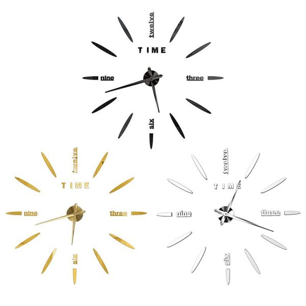 wall clocks 3d clock mirror frameless mute surface sticker household bedroom living room home decoration
wall clocks 3d clock mirror frameless mute surface sticker household bedroom living room home decoration