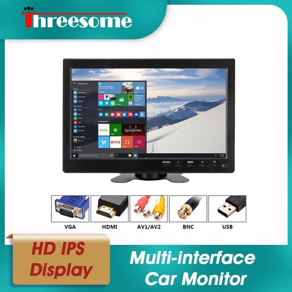 car video 10'' monitor 2 channel security paking system ips display with vga hdmi usb interface cameras reverse image flip
car video 10'' monitor 2 channel security paking system ips display with vga hdmi usb interface cameras reverse image flip
