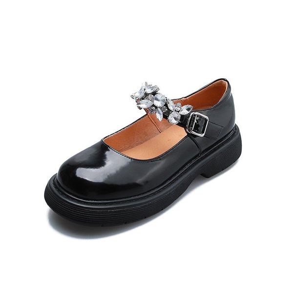 dress shoes grape mother with the same paragraph rhinestone word college style litong round toe thick-soled white single mary jan, Black
dress shoes grape mother with the same paragraph rhinestone word college style litong round toe thick-soled white single mary jan, Black