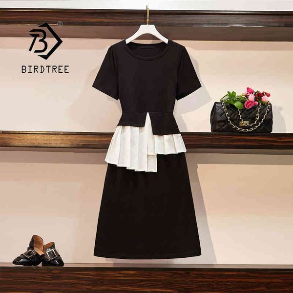 fake two piece women cotton tshirt dress loose o neck patchwork pelplum plus size short sleeve basic dresses summer d12601x 210419, Black;gray
fake two piece women cotton tshirt dress loose o neck patchwork pelplum plus size short sleeve basic dresses summer d12601x 210419, Black;gray