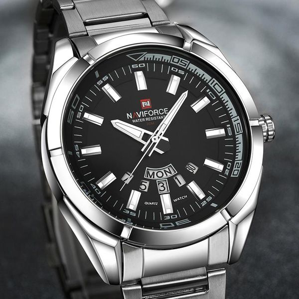 wristwatches naviforce brand bussiness luxury men watch fashion quartz mens complate calander wristwatch clock relogio masculino, Slivery;brown
wristwatches naviforce brand bussiness luxury men watch fashion quartz mens complate calander wristwatch clock relogio masculino, Slivery;brown